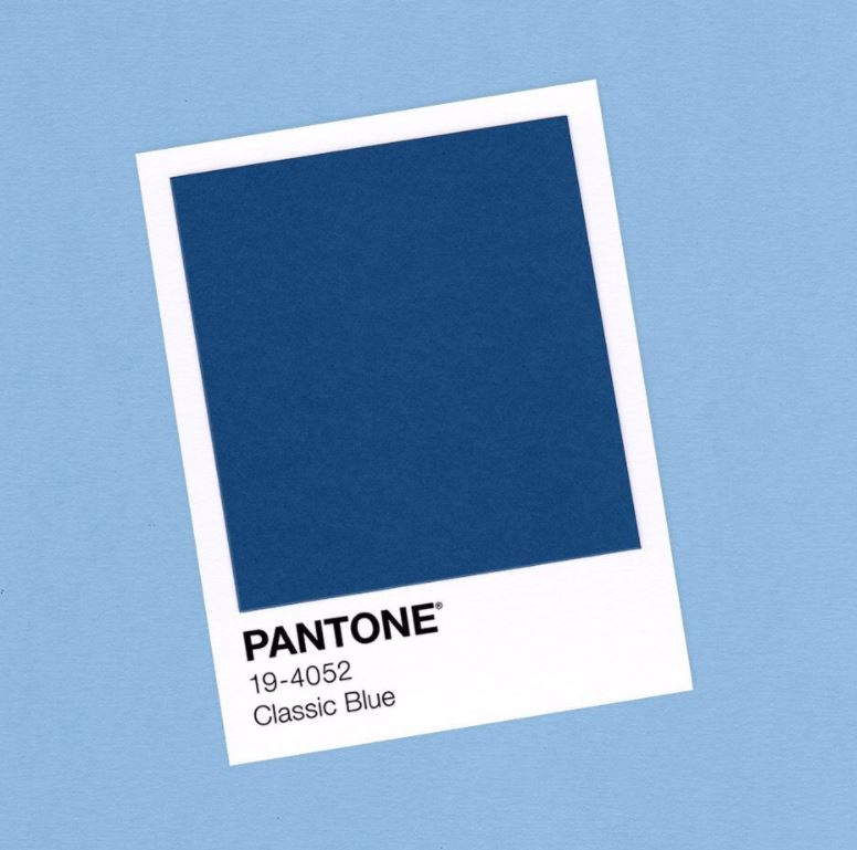 Couleur pantone utilisée pour l'édition 2020 du Colorama Street Art festival : Bleu classique