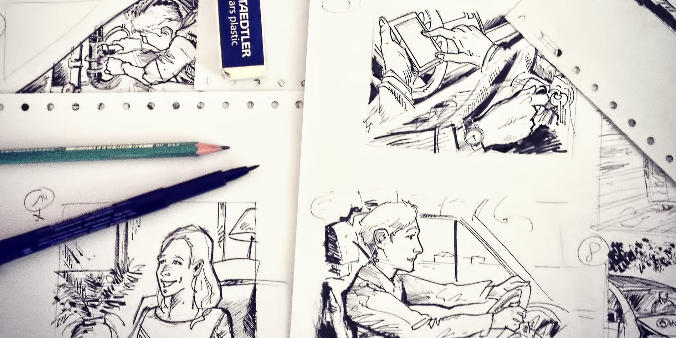 Storyboard film corporate Homeserve