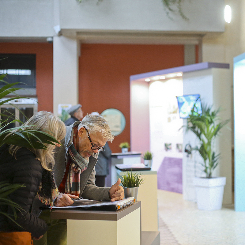 Prise connaissance du projet par les habitants de la ville