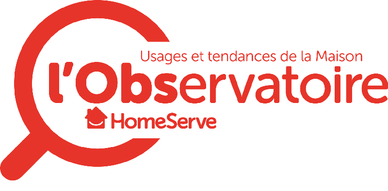 Logotype créé pour L'observatoire Homeserve décryptant les usages et tendances de la Maison