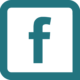 Logo de Facebook avec cadre bleu DBAB