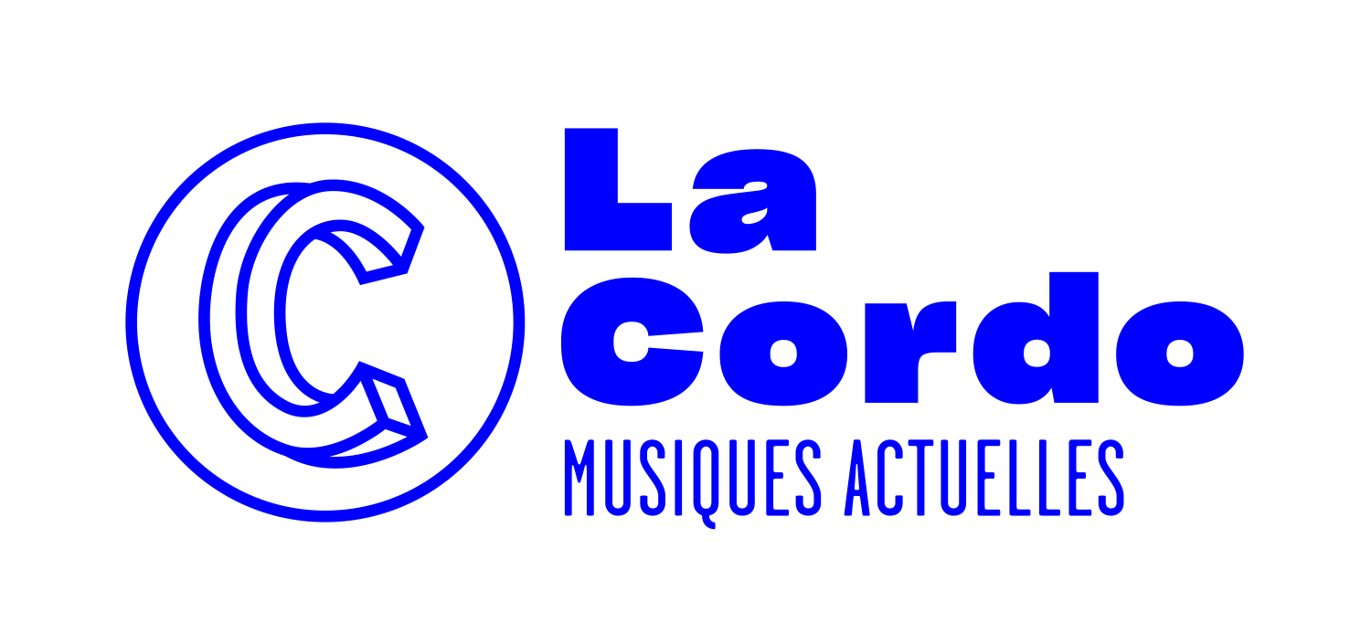 Logo de la cordo et Musiques actuelles sur fond blanc