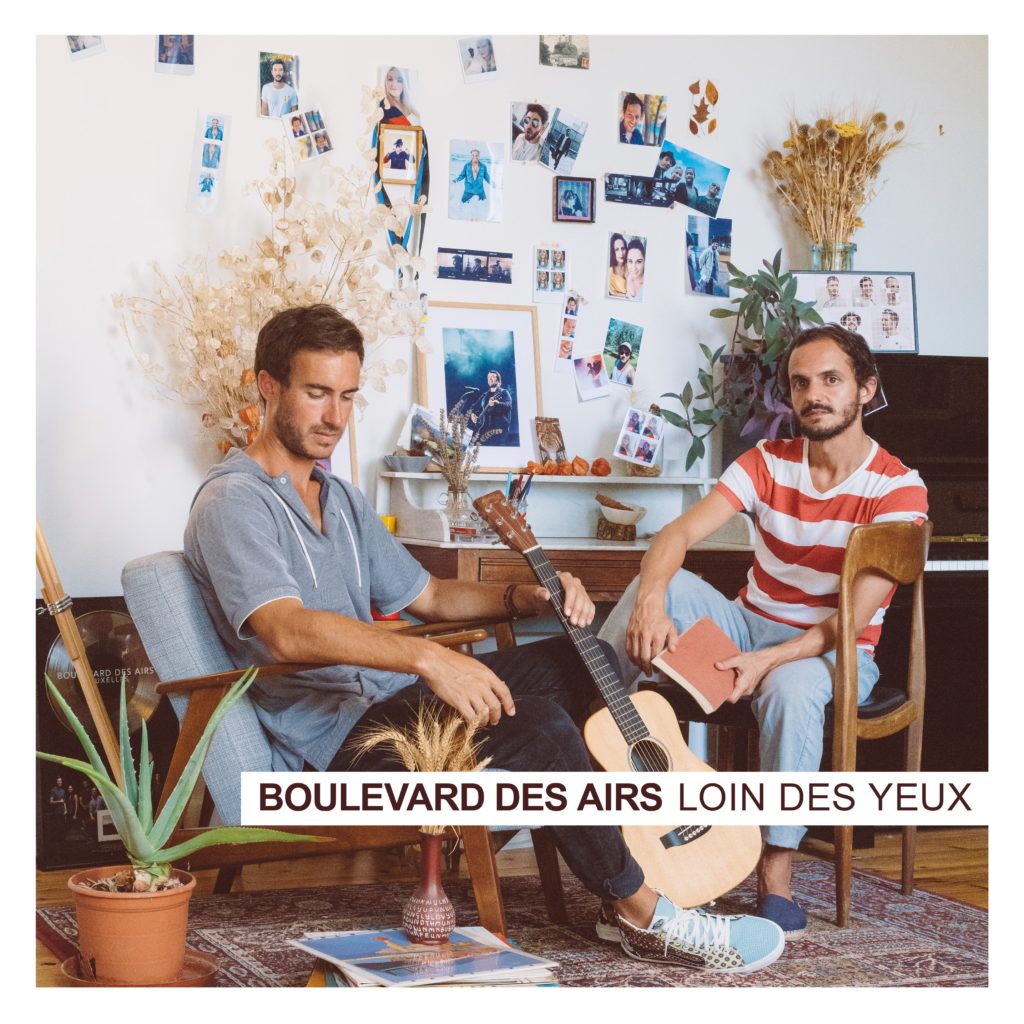 Visuel de la pochette du nouvel album de Boulevard des Airs