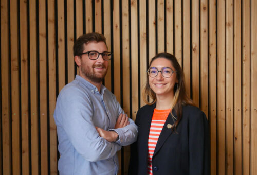 Arrivée de Claire et Matthieu au studio