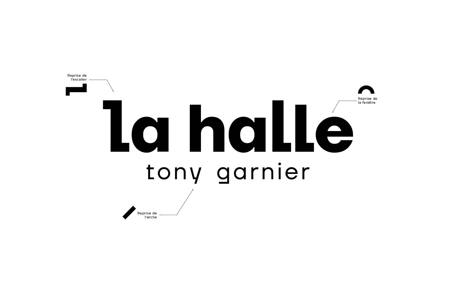 Logotype de La Halle Tony Garnier