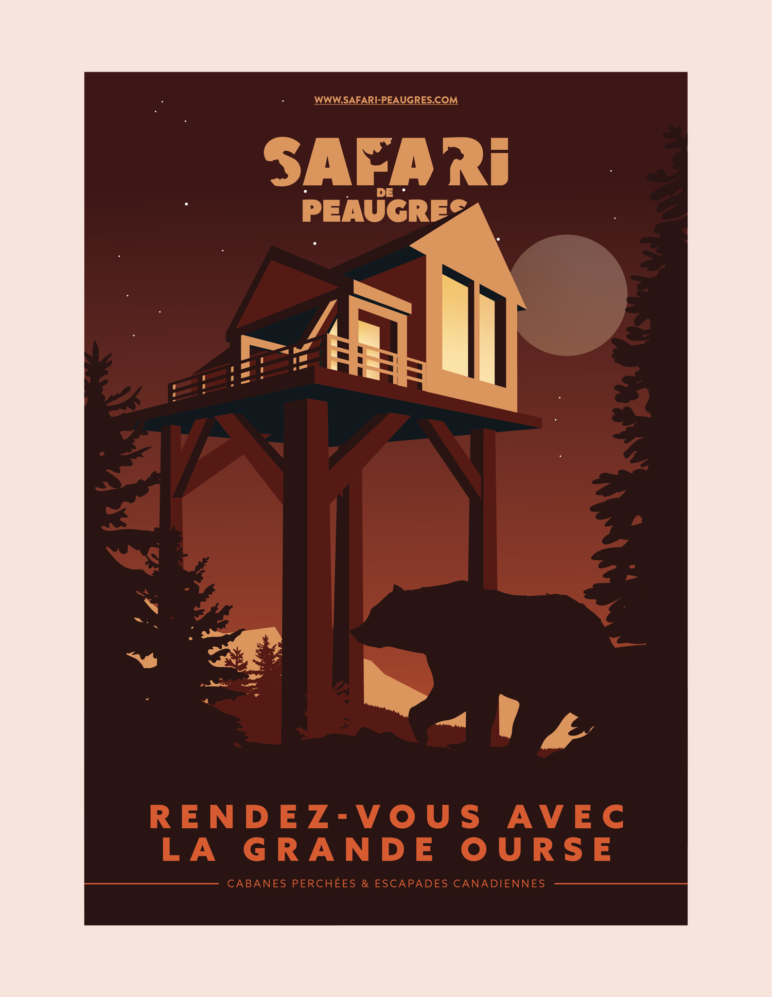 Visuel - Nuit insolite - Safari de Peaugres